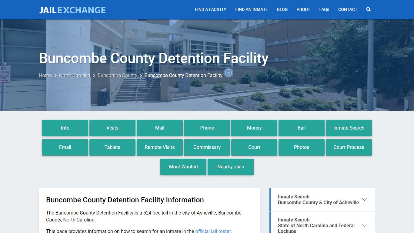 Buncombe County Detention Facility - Jail Exchange